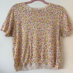 Zara Floral Print Top